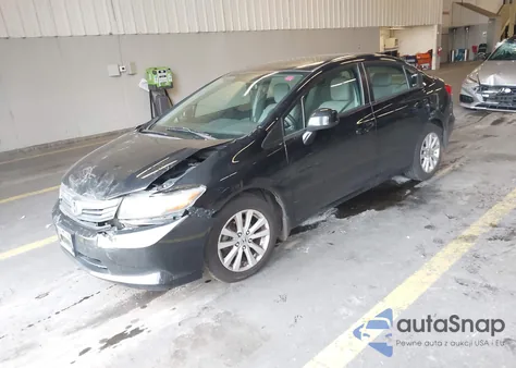 2012 Honda Civic Ex from USA, damaged, VIN 2HGFB2F84CH576897